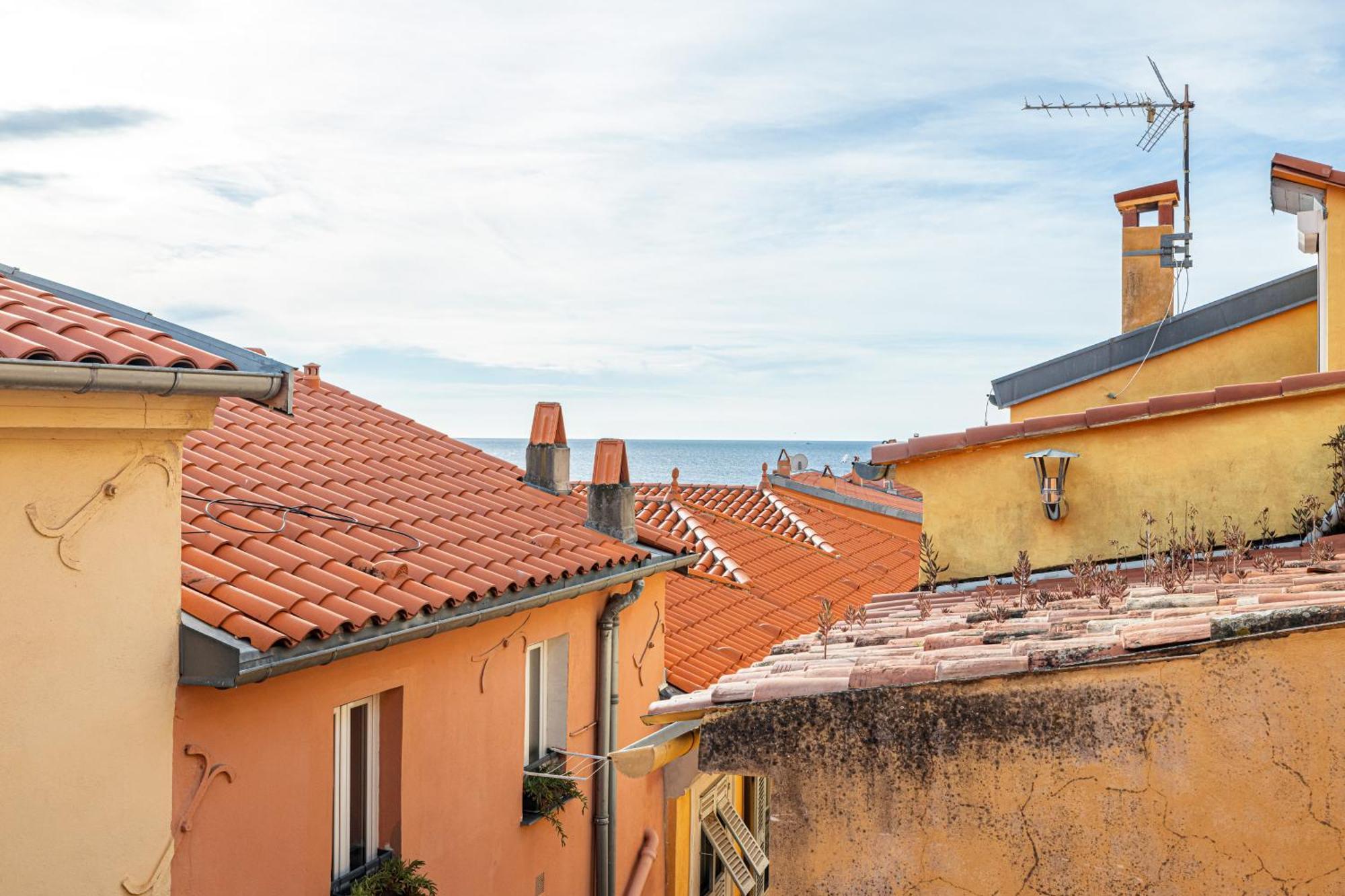 Appartement Le Bougainvillier à Menton Extérieur photo